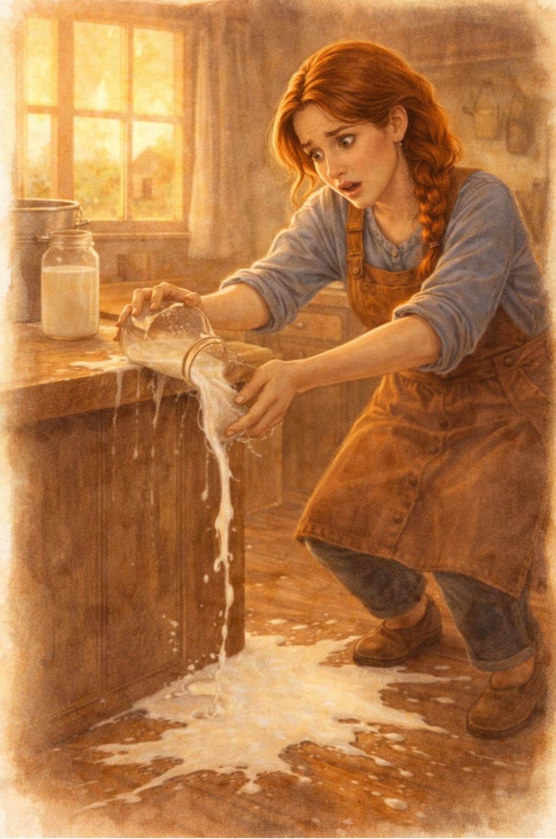 What the Spilled Milk Whispered