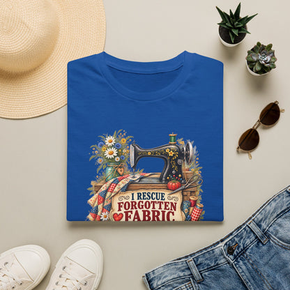 I Rescue Fabric – Quilter’s Hero T-Shirt