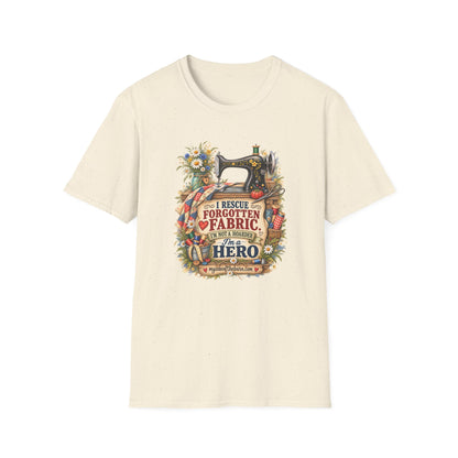 I Rescue Fabric – Quilter’s Hero T-Shirt