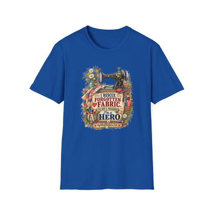 I Rescue Fabric – Quilter’s Hero T-Shirt
