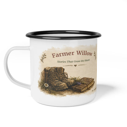 Grace in the Everyday | Farmer Willow Enamel Camp Mug